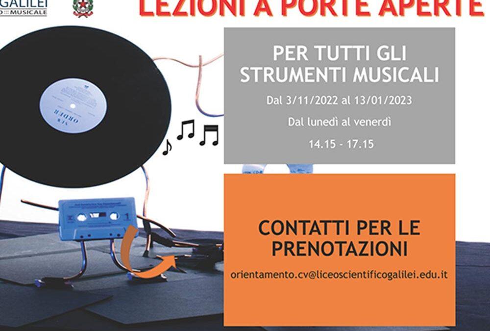 Lezioni a porte aperte